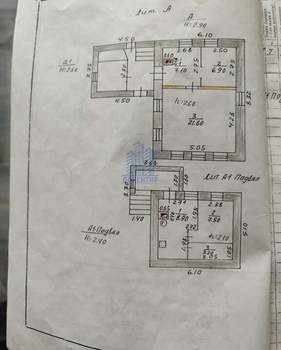 Дом 55м², 2-этажный, участок 4 сот.