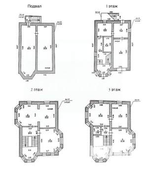 Коттедж 242м², 3-этажный, участок 8 сот.
