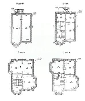 Коттедж 242м², 3-этажный, участок 8 сот.