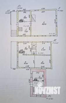 Дом 95м², 2-этажный, участок 3 сот.