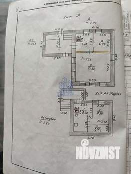 Дом 55м², 2-этажный, участок 4 сот.
