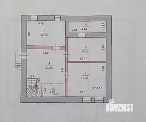 Коттедж 300м&sup2;, 2-этажный, участок 8 сот.  
