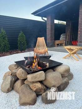 Дом 165м&sup2;, 1-этажный, участок 6 сот.  