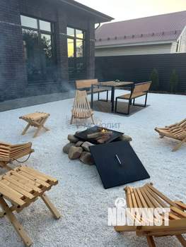 Дом 165м&sup2;, 1-этажный, участок 612 сот.  