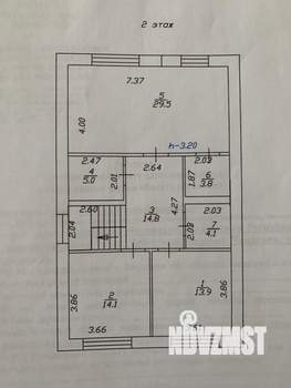 Дом 180м&sup2;, 2-этажный, участок 5 сот.  