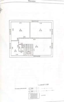Дом 180м², 2-этажный, участок 6 сот.  