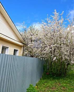 Дом 110м&sup2;, 1-этажный, участок 6 сот.  