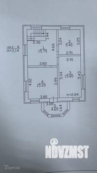 Коттедж 133м², 2-этажный, участок 8 сот.  