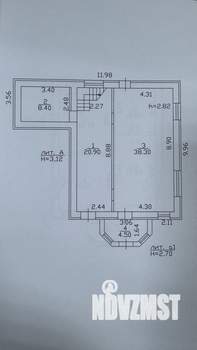Коттедж 133м&sup2;, 2-этажный, участок 8 сот.  
