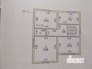 Дом 137м², 2-этажный, участок 3 сот.  