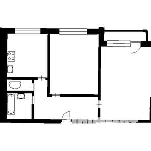 2-к квартира, на длительный срок, 53м2, 5/9 этаж