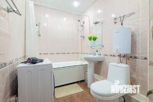 1-к квартира, посуточно, 43м2, 1/1 этаж