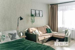 1-к квартира, посуточно, 44м2, 1/1 этаж