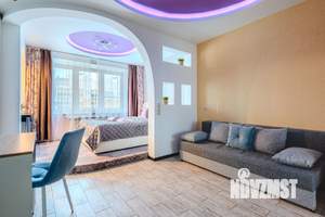 1-к квартира, посуточно, 45м2, 10/10 этаж