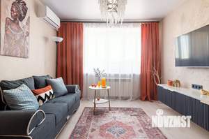 1-к квартира, посуточно, 43м2, 1/1 этаж