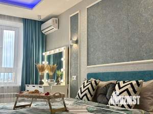 1-к квартира, посуточно, 44м2, 1/1 этаж