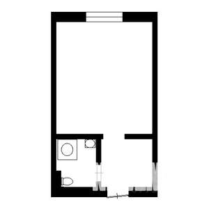 1-к квартира, на длительный срок, 30м2, 2/5 этаж