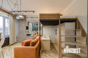 1-к квартира, посуточно, 36м2, 1/1 этаж