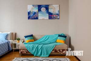 2-к квартира, посуточно, 60м2, 1/1 этаж