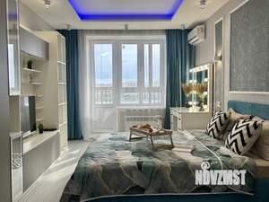 1-к квартира, посуточно, 44м2, 7/20 этаж