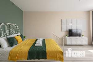 1-к квартира, посуточно, 39м2, 10/16 этаж