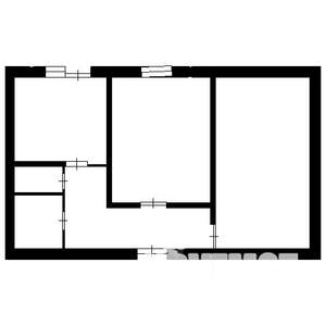 2-к квартира, на длительный срок, 48м2, 2/5 этаж