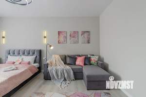 3-к квартира, посуточно, 58м2, 2/3 этаж