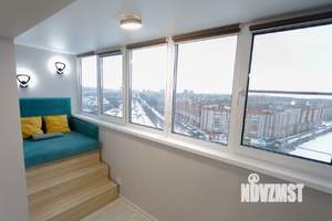 1-к квартира, посуточно, 36м2, 17/19 этаж