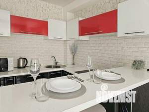 1-к квартира, посуточно, 42м2, 1/1 этаж