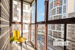 1-к квартира, посуточно, 42м2, 8/13 этаж