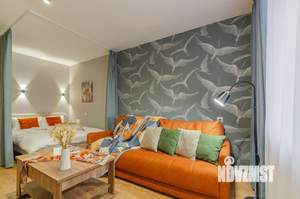 1-к квартира, посуточно, 38м2, 4/12 этаж