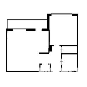 1-к квартира, на длительный срок, 39м2, 3/5 этаж
