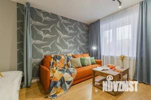 1-к квартира, посуточно, 40м2, 1/1 этаж