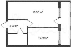 1-к квартира, на длительный срок, 36м2, 4/5 этаж