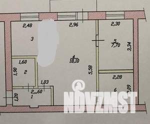 2-к квартира, на длительный срок, 45м2, 4/5 этаж