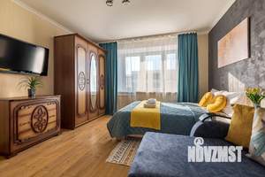 1-к квартира, посуточно, 43м2, 6/13 этаж