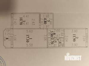 2-к квартира, на длительный срок, 56м2, 2/9 этаж