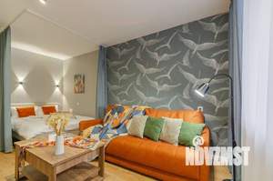 1-к квартира, посуточно, 40м2, 1/1 этаж