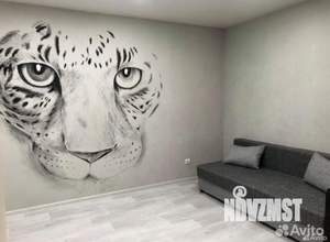 1-к квартира, посуточно, 44м2, 1/1 этаж