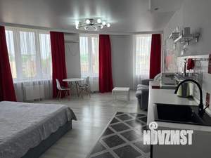 Студия квартира, посуточно, 40м2, 6/18 этаж