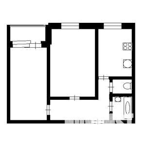 2-к квартира, на длительный срок, 53м2, 5/10 этаж