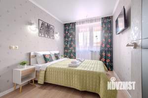 1-к квартира, посуточно, 44м2, 1/1 этаж