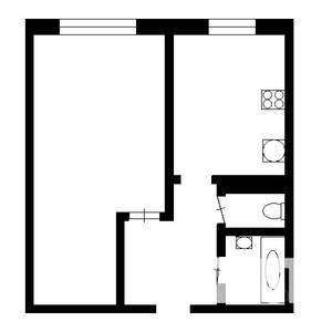 1-к квартира, на длительный срок, 36м2, 3/9 этаж