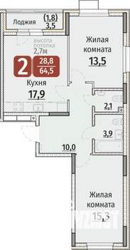 Фото квартиры на продажу (1)