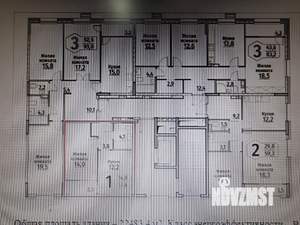 1-к квартира, вторичка, 38м2, 4/19 этаж