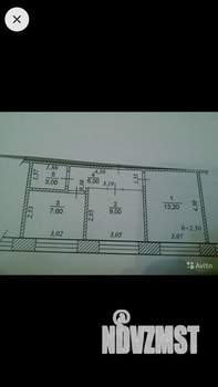 2-к квартира, вторичка, 39м2, 1/5 этаж