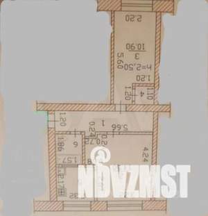 2-к квартира, вторичка, 41м2, 5/5 этаж