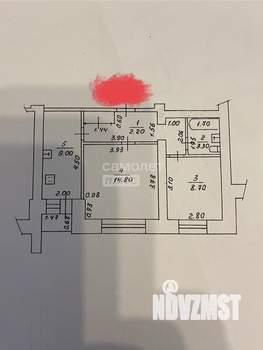 2-к квартира, вторичка, 44м2, 4/9 этаж