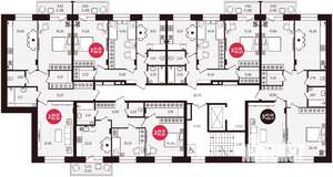 3-к квартира, вторичка, 101м2, 2/16 этаж