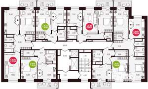 2-к квартира, вторичка, 69м2, 12/16 этаж